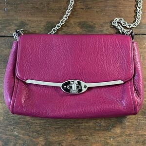 COACH purse with chain strap